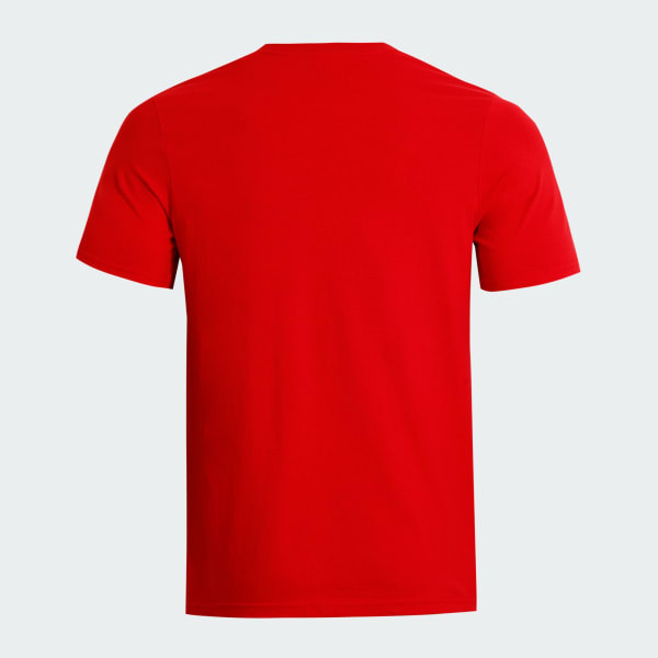 Rojo 3-Pack playeras algodón rojo, gris y azul marino