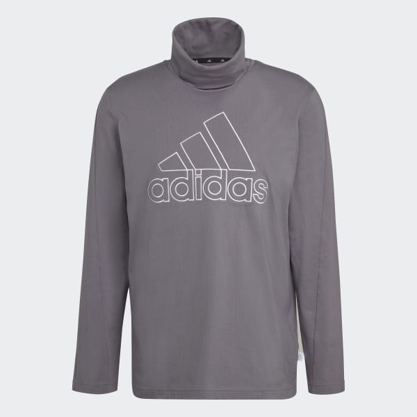 sedá Triko Future Icons Embroidered Badge of Sport Long Sleeve ZG033