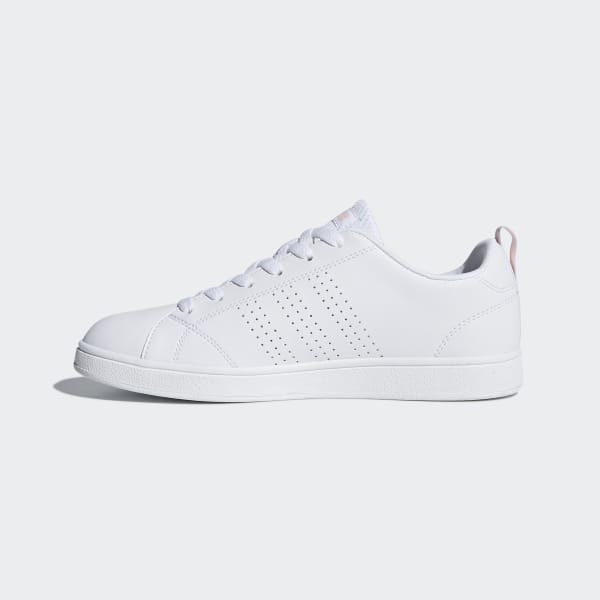 zapatilla adidas vs advantage clean blanco mujer