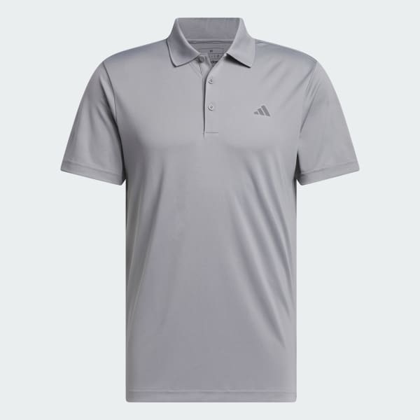 Grey Adi Performance Polo Shirt