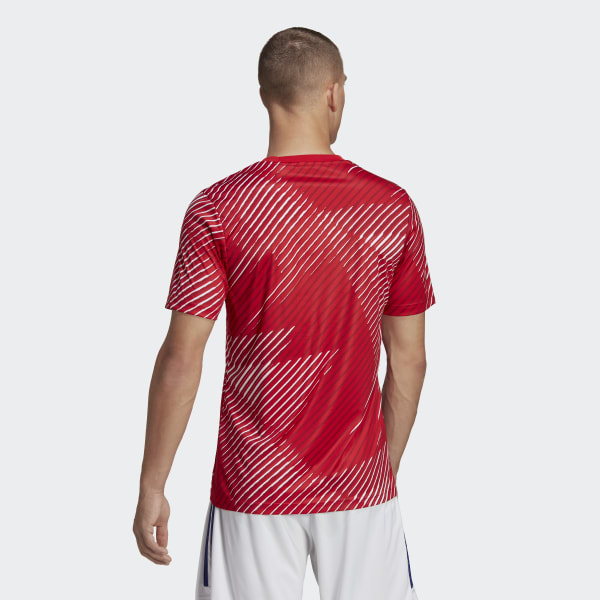 Wit Japan Pre-Match Voetbalshirt RO610