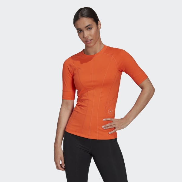 Oranje adidas by Stella McCartney TruePurpose Training T-shirt VB146