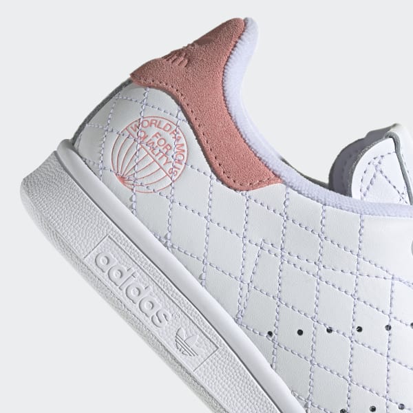 stan smith adidas pink and white