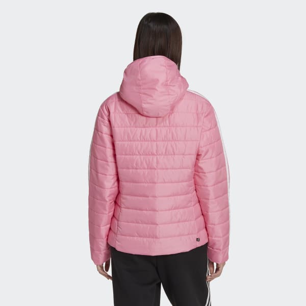 Jaqueta Capuz Premium Slim Rosa adidas adidas Brasil