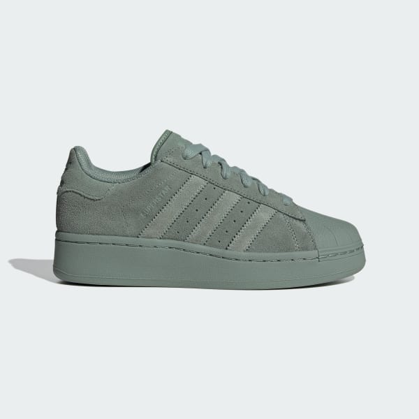 Adidas Superstar XLG Shoes - Womens - Green