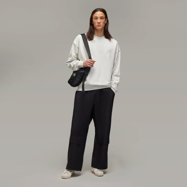 Gris Polerón Y-3 French Terry Crew