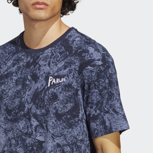 Paars adidas x Parley T-shirt (Uniseks)