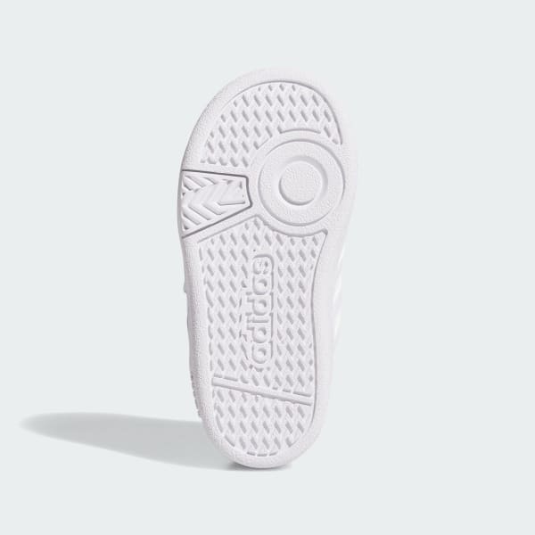 Blanco Zapatillas Hoops 4.0 Kids