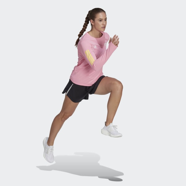 Pink Berlin Marathon 2022 Own The Run Long-Sleeve Top ECP03
