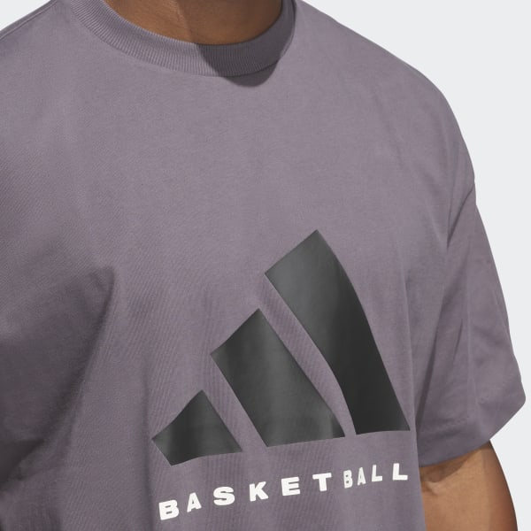 ★adidas★ Basketball Tee Gray JC7834 ADIDAS ADI BB TEE JC7834 T-SHIRT SHORT SLEEVE (M) | Sonee Sports