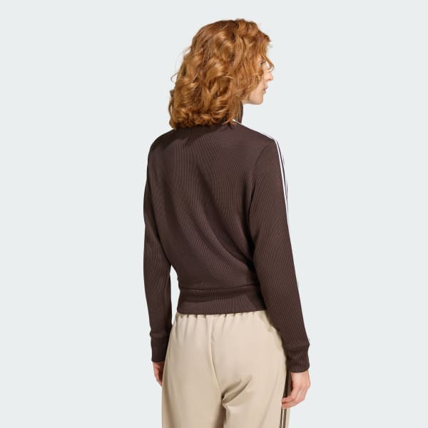 Brown 파이어버드 아디컬러 니트 트랙 탑