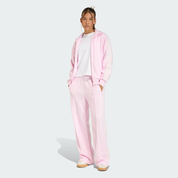 Rosa CHAMARRA DEPORTIVA ADIDAS ORIGINALS MOHAIR FIREBIRD HOLGADA