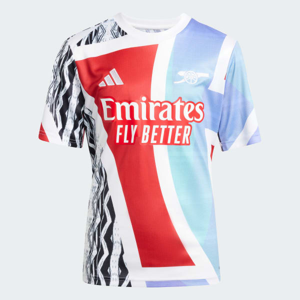 cervená Předzápasový dres Arsenal 24/25 Kids