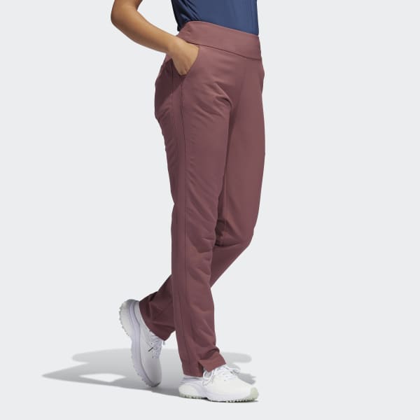 Bordowy Winter Weight Pull-On Golf Pants VD841