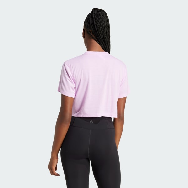 Purpura Camiseta de Entrenamiento Train Essentials Boxy