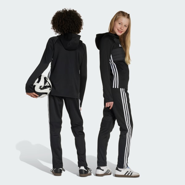 cerná Kalhoty Tiro 25 Essentials Winterized Training Kids