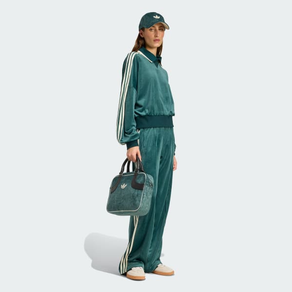 Groen adidas Originals X Liberty London Debossed Velvet Sweatshirt