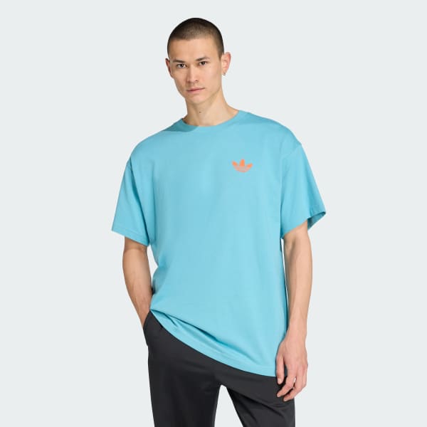 Bleu T-shirt Sport Club GFX Oversized