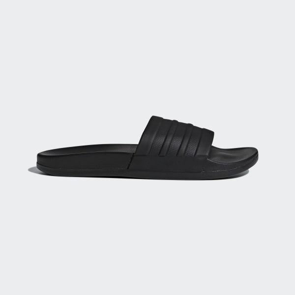 womens black adidas slides