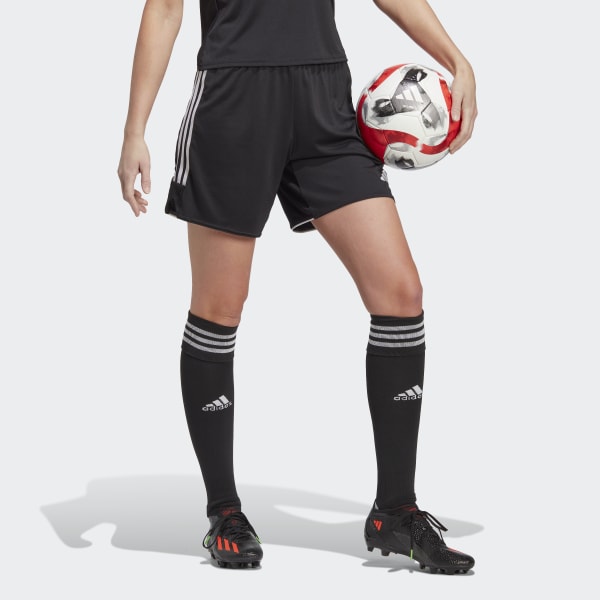 Schwarz Tiro 23 League Long-Length Shorts