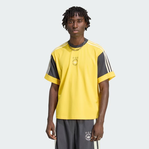 Yellow ORIGINALS PANELED GRAPHIC TEE