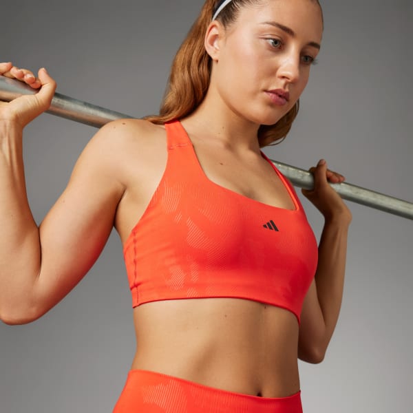 Naranjo Top Deportivo PowerImpact Training Soporte Medio