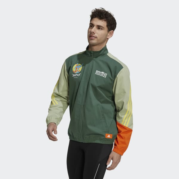 Zielony Berlin Marathon Future Icons Track Jacket EBS68
