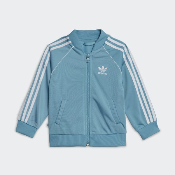 Azul Conjunto Adicolor SST