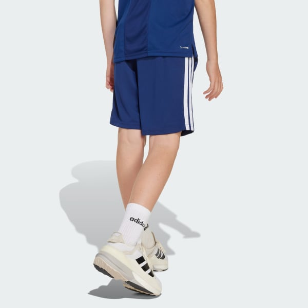 Bleu Short 3 bandes Train Essentials Enfants