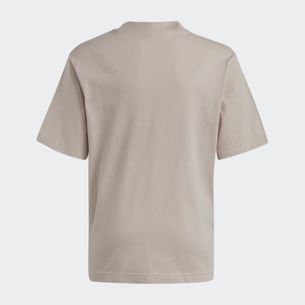 Marron Camiseta Future Icons Logo Piqué