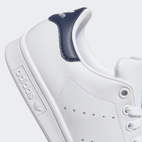 White adidas Stan Smith Shoes, Q47225