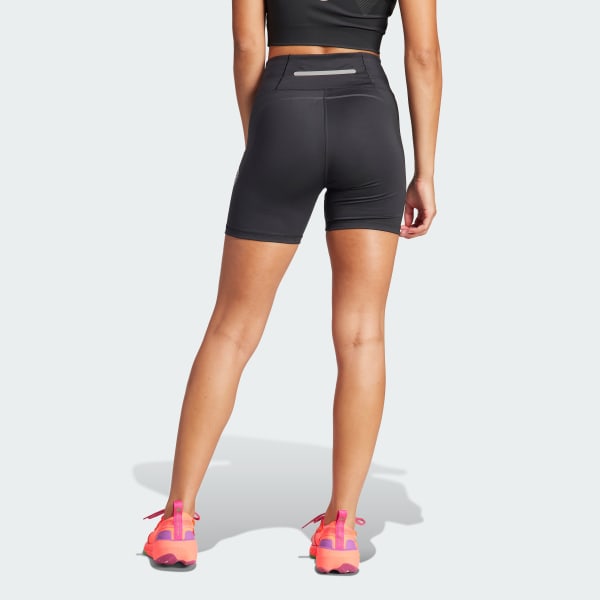 adidas by Stella McCartney TRUEPACE WOMEN RUNNING BIKE SHORTS. Color Black.  New