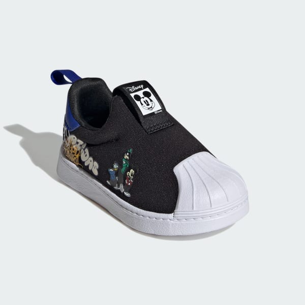 Negro Tenis adidas x Disney Mickey Superstar 360 Niños