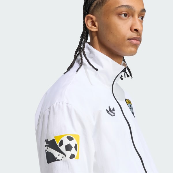 adidas Columbus Crew 2025 Originals Archive Anthem Jacket - White