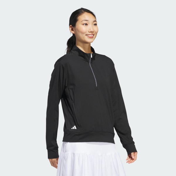 Negro Top Ultimate365 Medio Cierre Frontal