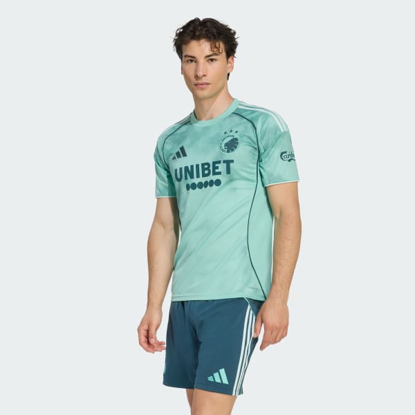 Turquoise FC Kopenhagen 2025/2026 Derde Voetbalshirt