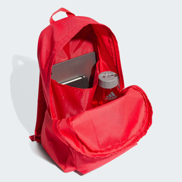 Merah Tas Ransel Classics Logo 3 Bar