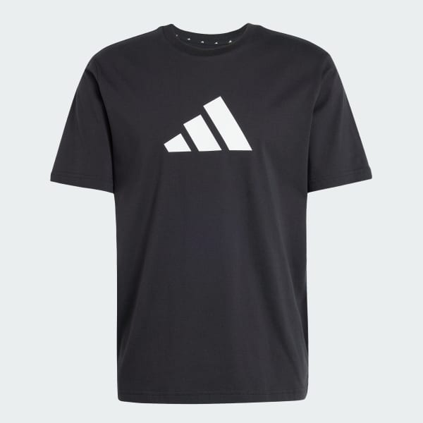 Black Future Icons 3 Bar Logo Tee