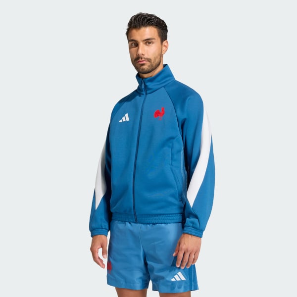 Bleu VESTE DE SURVÊTEMENT FFR