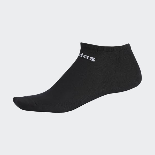 Black Basic No-Show Socks
