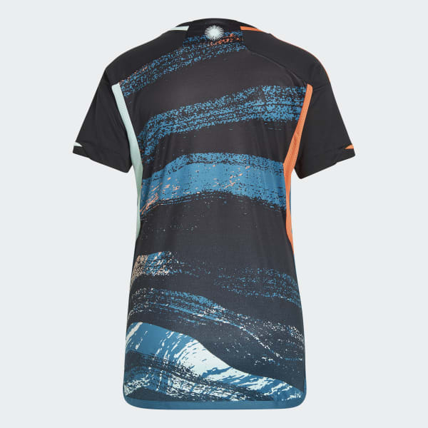 Negro Camiseta Alternativa Selección Argentina Femenina 23