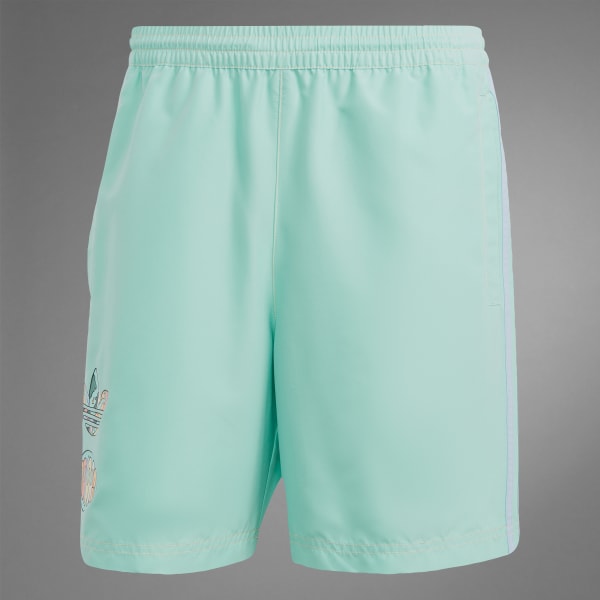 adidas Enjoy Summer Poly Shorts Green adidas Thailand