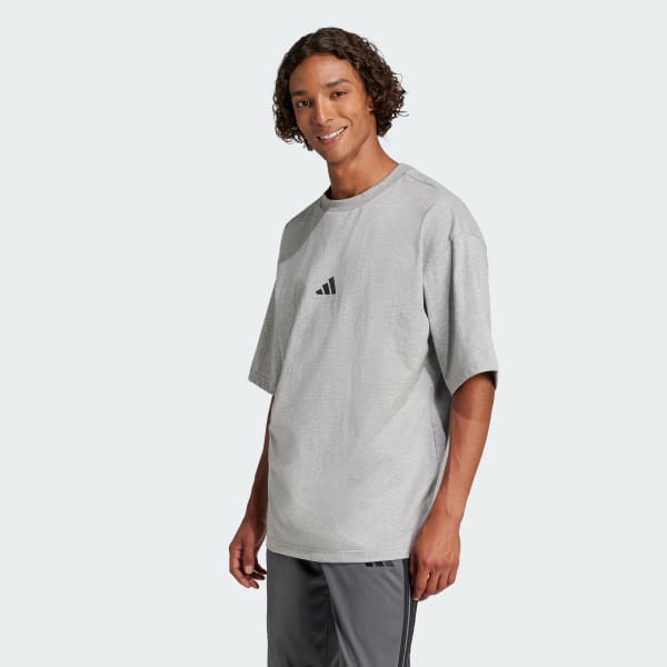 Grey Future Icons Small Logo Tee