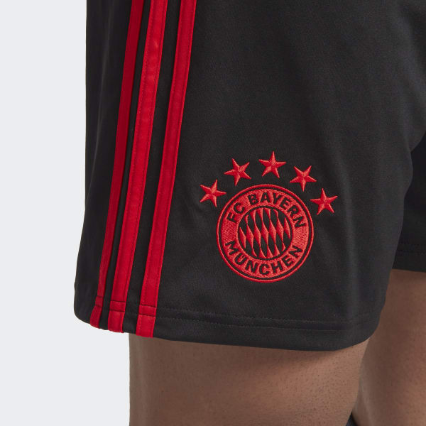 Black FC Bayern 22/23 Third Shorts JME84