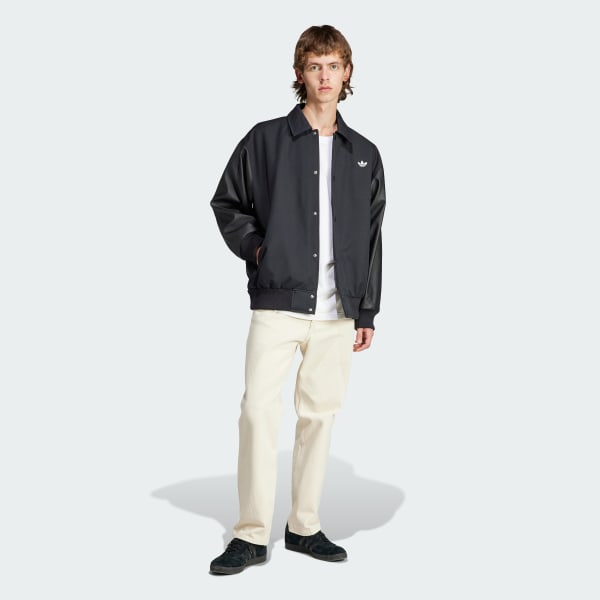 Svart RIFTA Winter Collegiate Jacket