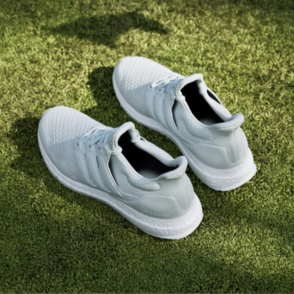 スニーカー adidas ultra boost golf IF0324 Adidas Ultraboost Spikeless Golf Shoes Mint Green White Turf