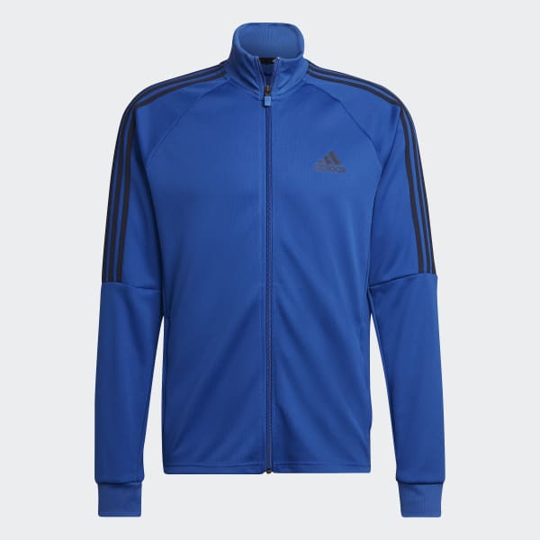 Azul Conjunto AEROREADY Sereno Cut 3 Franjas