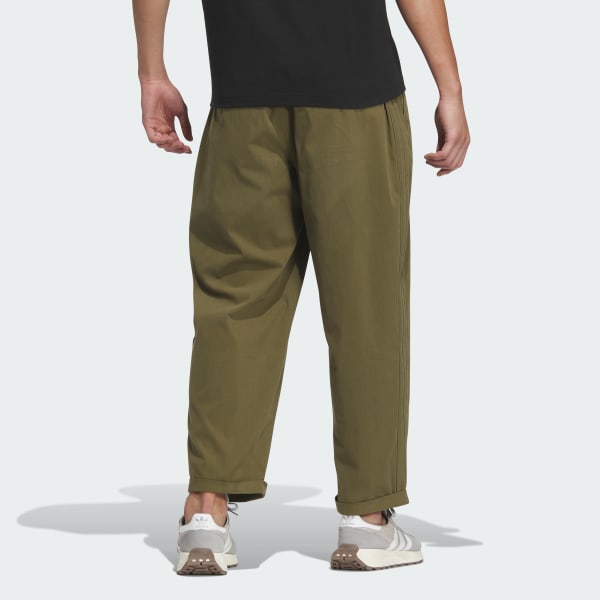 Green Classic Street Track Pants