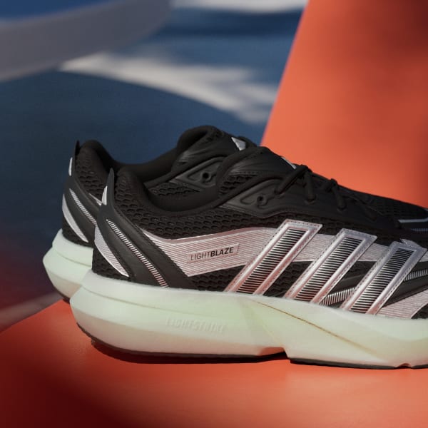 iiiiiii　時間限定 adidas Lightblaze Glow Shoes - Black | Free Shipping with