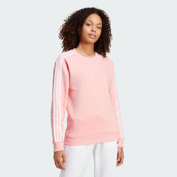 Rosado Polerón Essentials 3 Tiras Tela Fleece